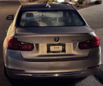 2015 BMW 328d in orion-silver metallic with leather interior, showcasing clean title and mileage of 106,600