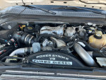 2008 Ford F250 Superduty Diesel engine with Power Stroke V8 turbo, well maintained with low mileage.