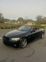 2011 BMW 335IS convertible in black with brown leather interior, excellent condition, low mileage
