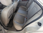 Interior view of 2004 Lincoln LS showing spacious leather seats and clean design