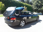2009 BMW 328i convertible in sapphire black with automated hardtop, only 83,300 kms, well-maintained and garaged.