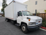 GMC C550 truck for sale, 143,000 miles, well maintained, perfect condition, with 10 feet ramp.