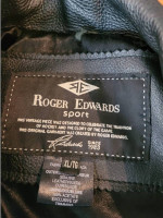 Roger Edwards Sport Leather Anaheim Ducks Coat. Men's XL