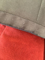 Black coach trench coat size 10