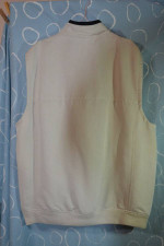 Mens Chaps Quarter Zip Fully Lined Golf Vest - Size L