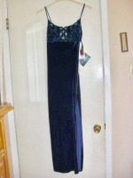 New Blue Prom / formal gown - sz 7/8 (NWT)