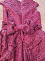 Short Formal Lace Plum Color Dress size 1