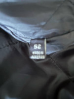 First Classic 5XL Black Armored Cordura Vented Motorcycle Jacket-Exc.