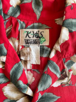 Ky's Hawaiian Red Floral Shirt