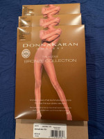 9 bronze medium Donna Karan Panty Hose