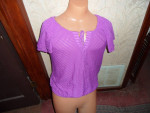 Lot of 3 women's tops / blouses casual wear size L