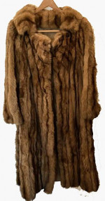 Exquisite Full Length Russian Sable Coat