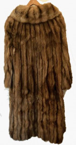 Exquisite Full Length Russian Sable Coat