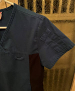 Imperial Blue Ladies Scrubs Top - Size S