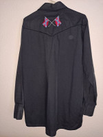 Red Neck White Horse L Country Cowboy Shirt rebel CONFEDERATE FLAG