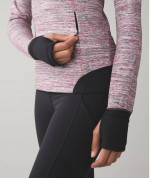 LULULEMON HALF ZIP PULLOVER LONG SLEEVE Sz 6 LIKE NEW