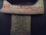 Free Country Women's L Gray/Black Midweight Jacket Water Resistant Sof