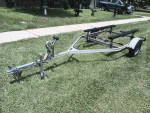 GALVANIZED BOAT TRAILER