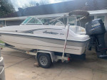 low hours 100 hrs 2003 Hurricane Sport Sun Deck ski & fish