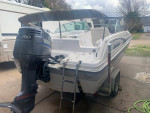 low hours 100 hrs 2003 Hurricane Sport Sun Deck ski & fish
