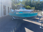 2015 Duranautic 14' Side Console Aluminum Fishing Boat ETEC Trailer