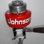 Outboard motor showpiece