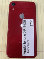 Apple iphone XR Unlocked 64gb $250 30days warranty