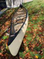 Vintage 15' Old Town Pathfinder Royalex Canoe with Paddles