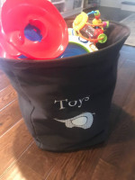 Strollers, play items, chairs, toys