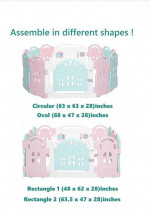 Dream On Me 12 Panel Rumi Baby Playpen