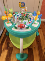 Bright Starts Bounce Bounce Baby 2-in-1 Activity Center Jumper & Table