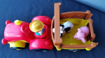 Fisher-Price Little People Tow 'n Pull Tractor playset farm Toy