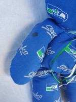 Vintage Seattle Seahawks Teddy Bear Stuffed Animal Toy