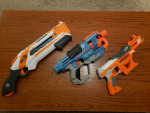 Nerf blasters