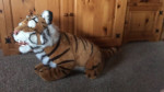 Large Plush Tiger Discovery Excellent Lifelike