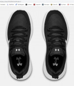 Under Armour Men's UA Essential Sportstyle Shoes Size 10M - BRAND NEW