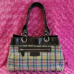 Coach Penelope Tattersall Shoulder Bag