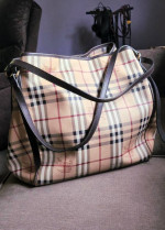 Burberry Canterbury large bag/tote in Haymarket check