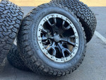 20” 6 lug rims Chevy Silverado GMC Sierra wheels BFG A/T tires 20x9
